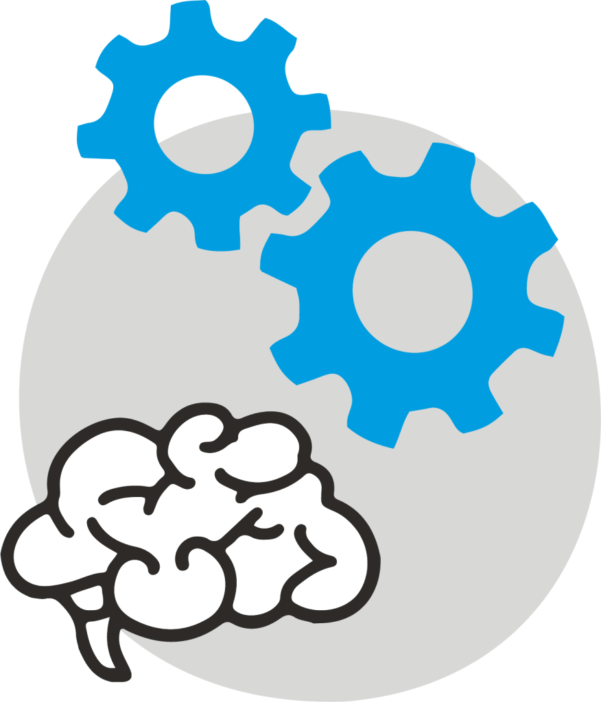 icono cerebro pensante